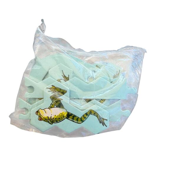 Vintage Frog Pond Puzzle 1993 - Nature’s Spaces Brain Teaser Complete - Picture 4 of 11